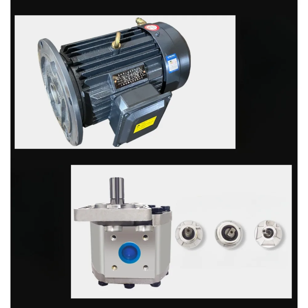 مجموعة كاملة من محطة المضخة الهيدروليكية الكهربائية المنزلية 220 فولت دليل 20 طن #4