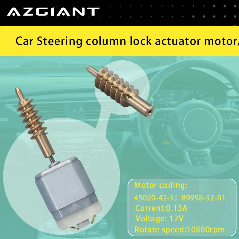 

FK-280PA-20150 Azgiant High Torque DC 12V Car Steering Column Lock Actuator Motor For 2004-2009 Toyota Mark X MK3 Auto Parts DIY