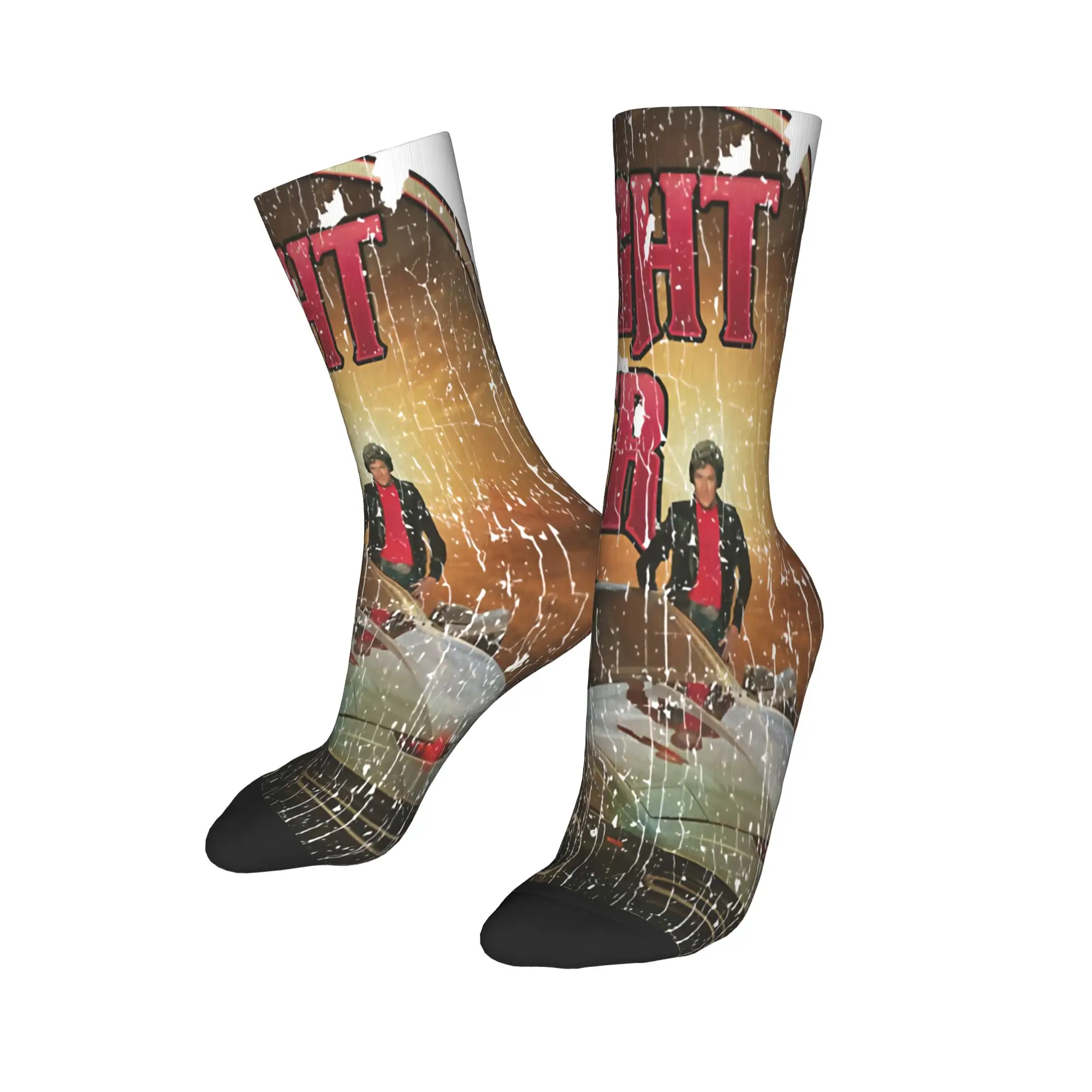 Fashion Men's Socks Casual Knight Rider Kitt Control Dashboard Sock Polyester  Graphic Women Socks Spring Summer Autumn Winter