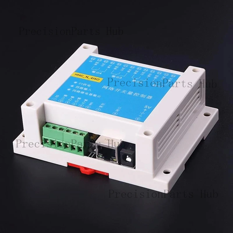 4 input and 4 output network Ethernet switch quantity transparent transmission MODBUS TCP IP relay