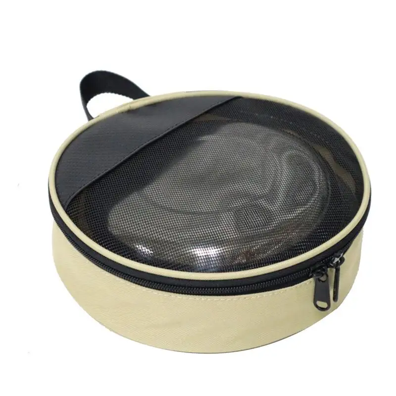 Thick Outdoor Camping Cookware Storage Bag Bowl Plate Organizer Dustproof Kitchen Utensils Storage Bag Travel Cutlery Holder