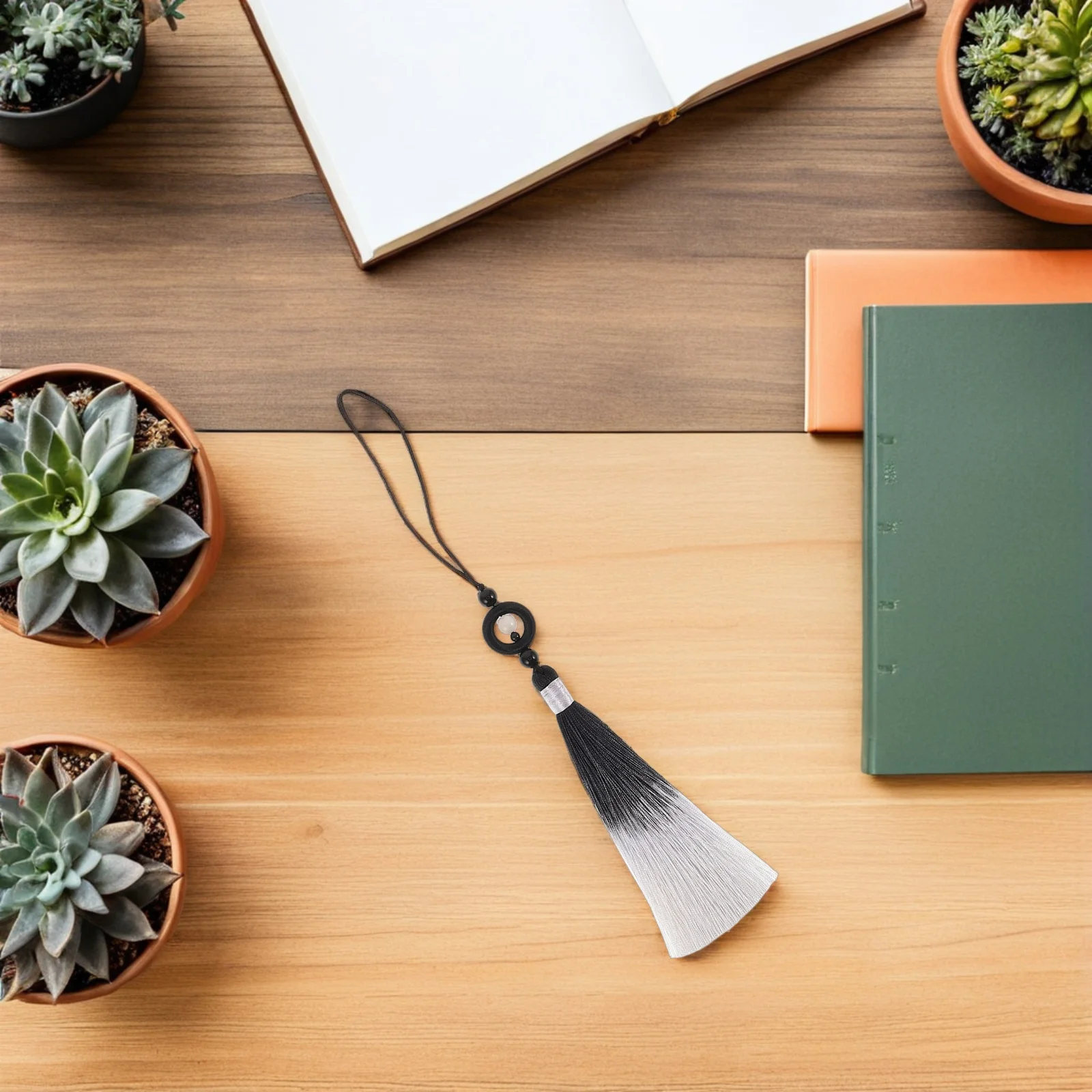 

2Pcs Tai Chi Tassel Chinese Knot Durable Pendant for Wushu Martial Arts Hanging Decoration Chinese Tassels