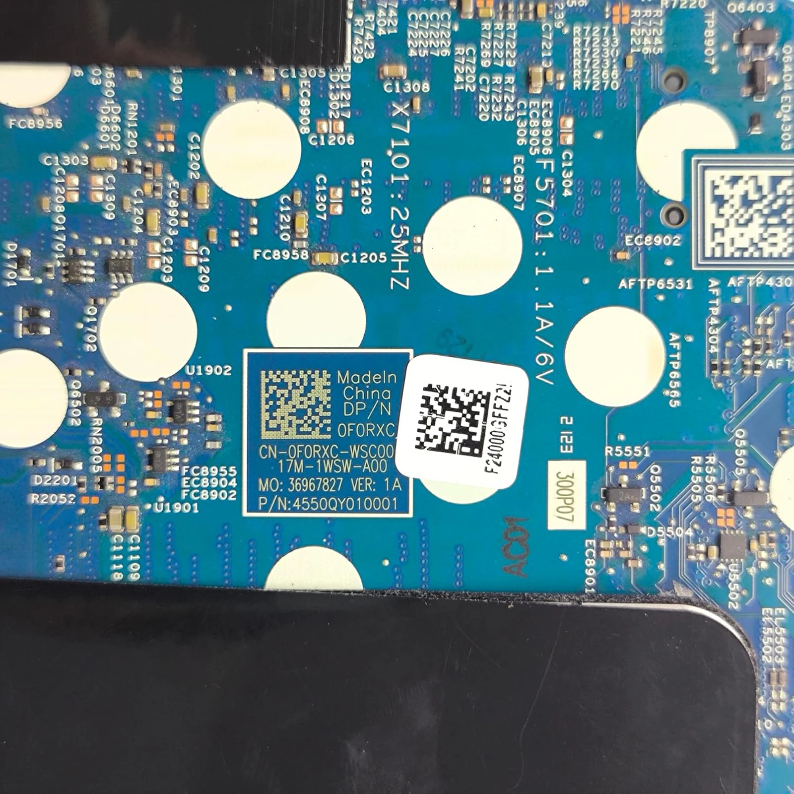 Dell Inspiron 5410 i3-1125G4 Hauptplatine 0F0RXC