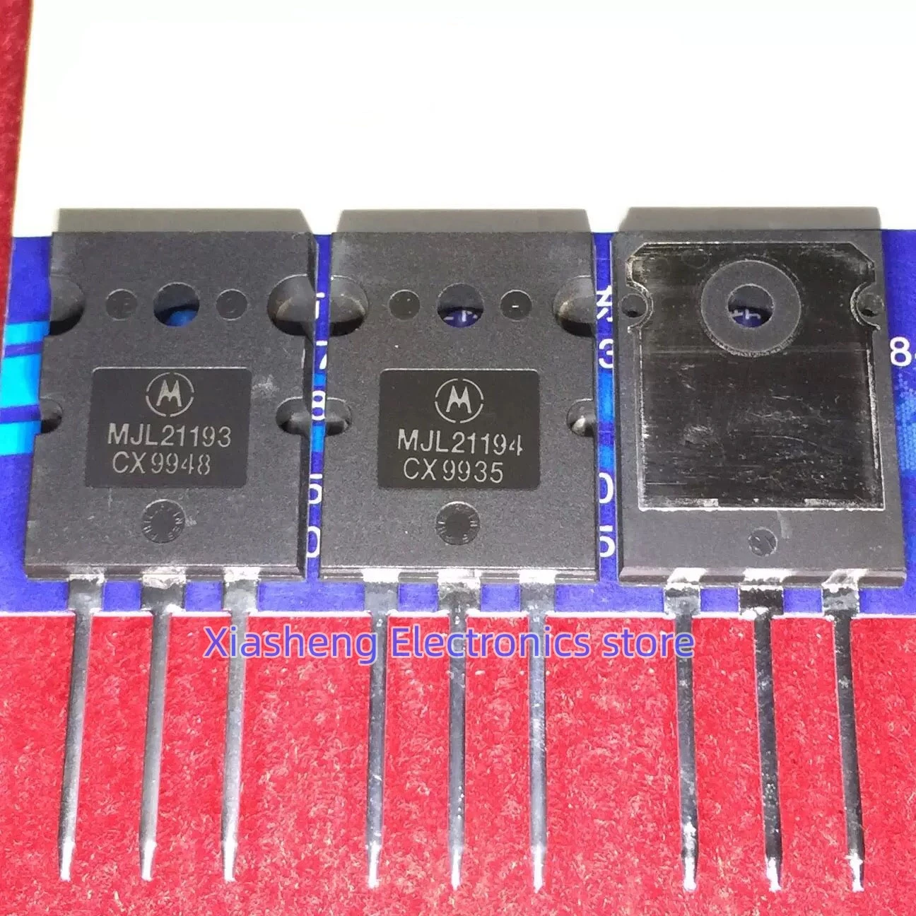 

New Original 1Pair MJL21194 + MJL21193 TO-264 Transistor In Stock Good Quality