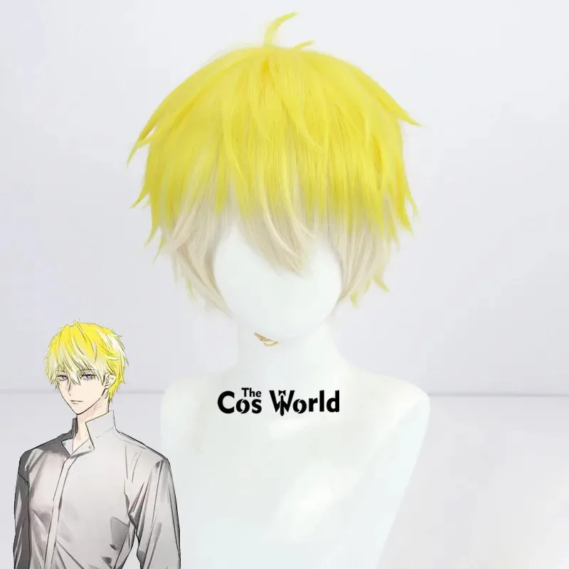 

Virtual YouTuber VTuber Sonny Brisko Short Straight Anime Cosplay Wigs Fiber Heat Resistant Synthetic Hair + Wig Cap