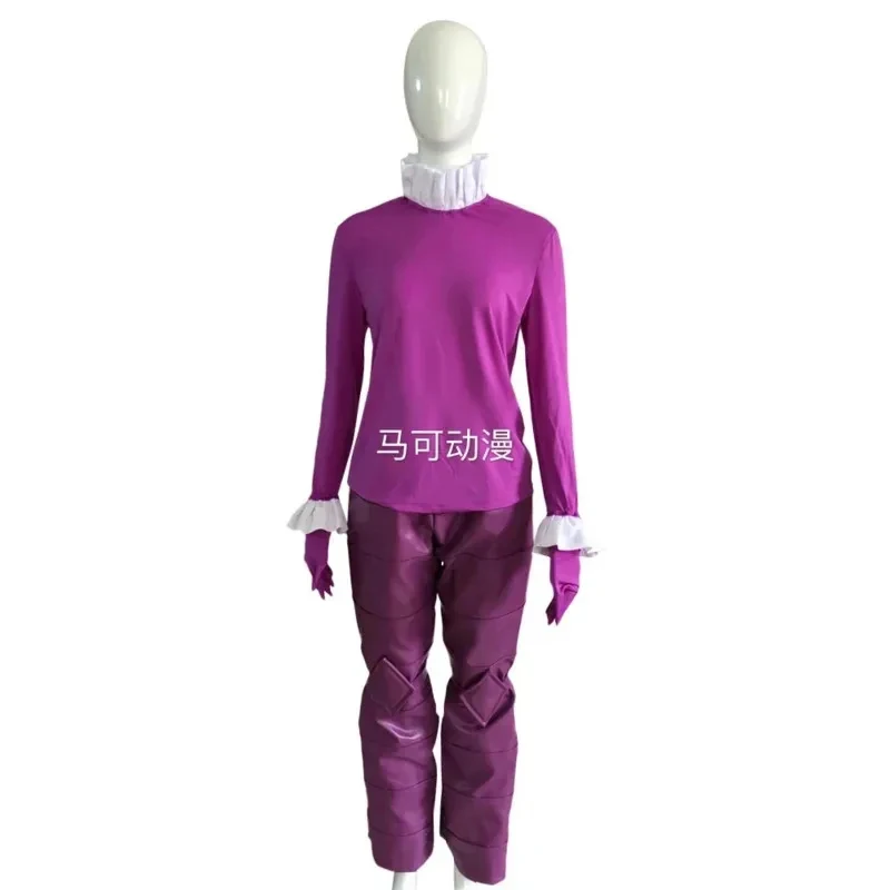 Costume de cosplay amusant pour la Saint-Valentin, Halloween et le Carnaval, inspiré de l'anime Jojo Bizarre Adventure 7M3E8Q8X.