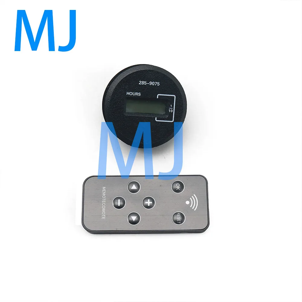 For CAT Excavator Time 366-0367 285-9075 361-7150 161-3932 Remote Hour Meter With Controller Timer For caterpillar Diesel Engine