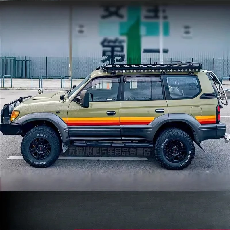 

Автомобильная наклейка для Toyota Land Cruiser LC80 CL79 LC100 LC120 модификация внешнего вида кузова модная виниловая наклейка аксессуары