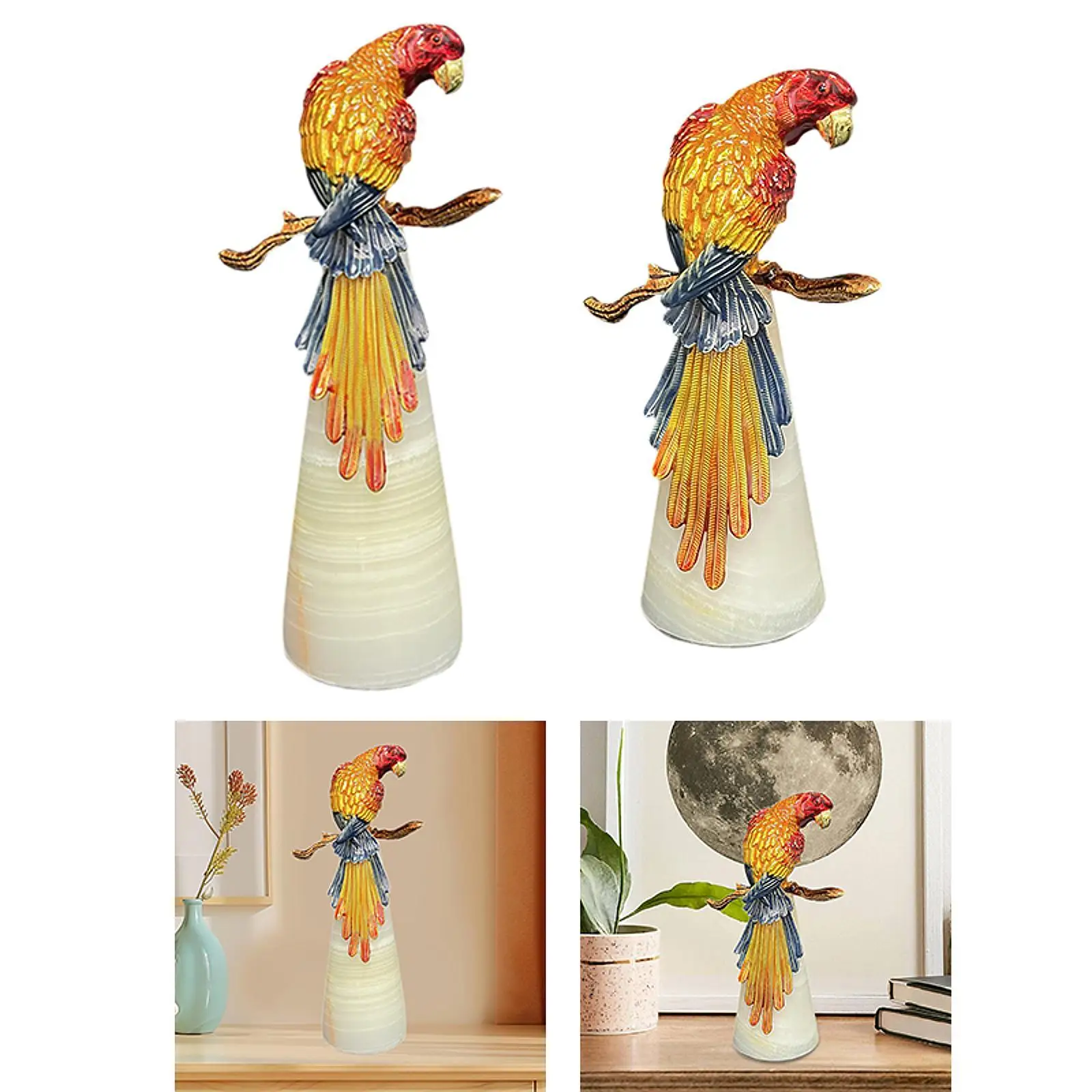 

Bird Figurine New Year Gift Desktop Decoration for Entrance Hotel Bedroom