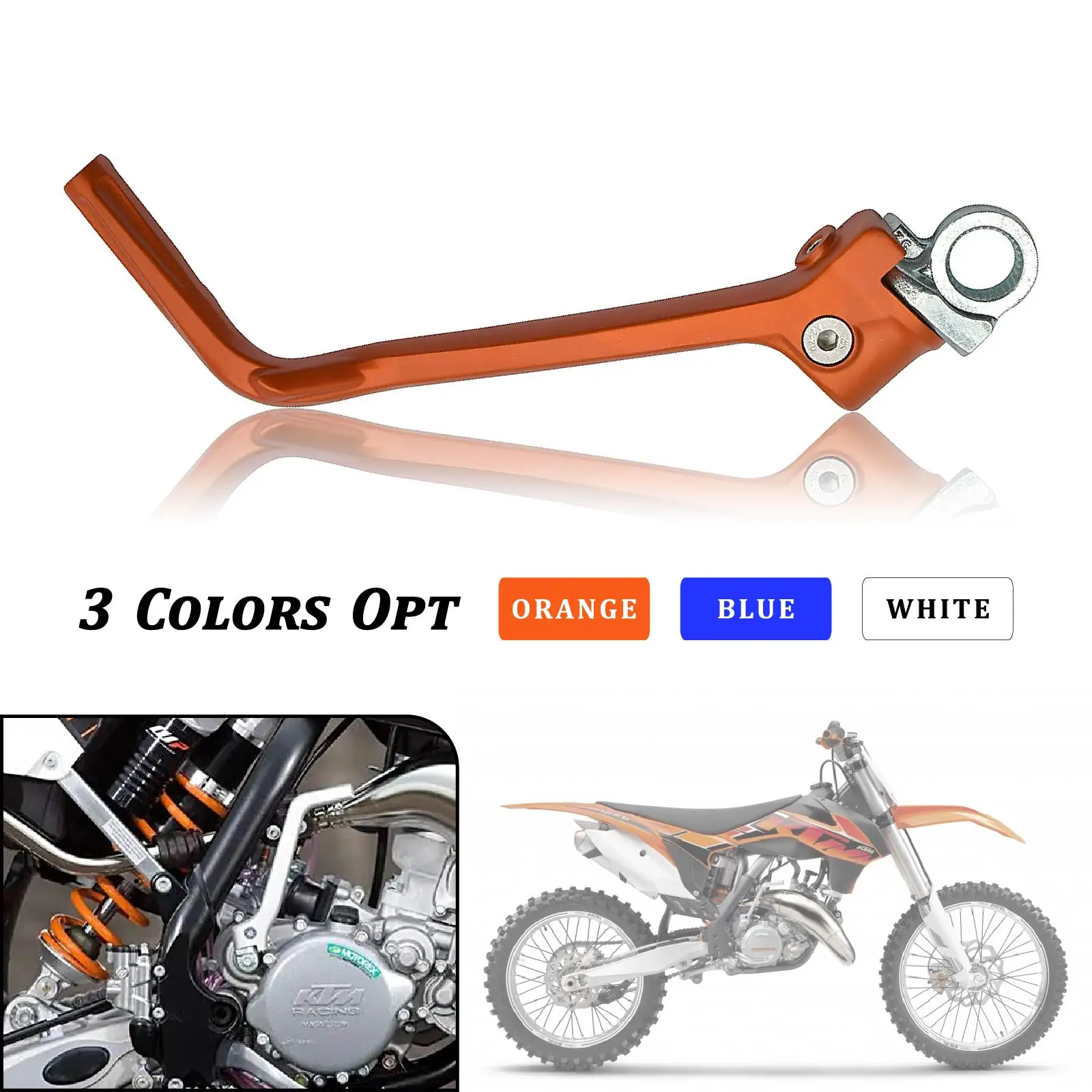 Motocross 7075 Aluminum Forged kick starter Start Lever For KTM SX125 SX150 XC150 XCW200 2012 2013 2014 2015 2016 Dirt Pit Bike