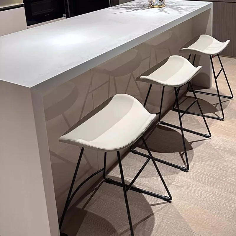 

Барные стулья для кухни, стулья для ресепшена, барные табуреты для спальни, минималистичные удобные стулья для столовой, мебель для лаунж-зоны