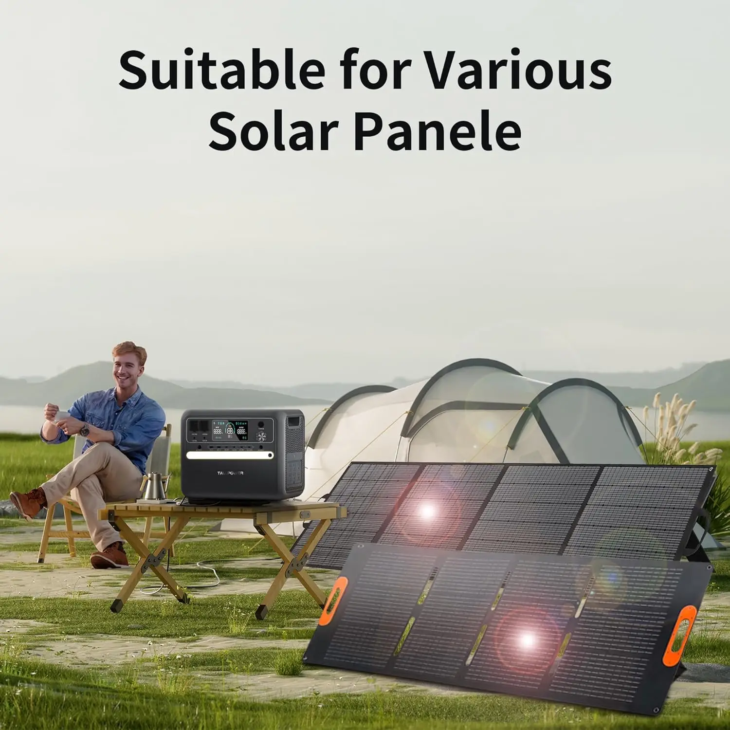 2400W Portable Power Station, 2160Wh LFP Battery Backup 6 2600W AC Outlets (4800W Power Lifting), 20-Year Lifespan