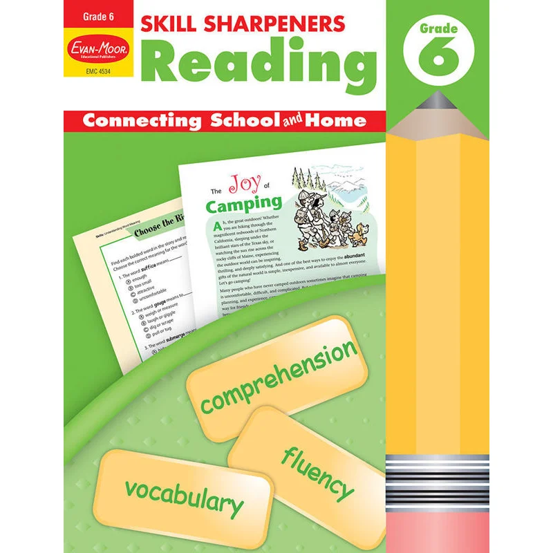 

Точилки для навыков Reading 6 класса EvanMoor EvanMoor 9781596730427 Книга