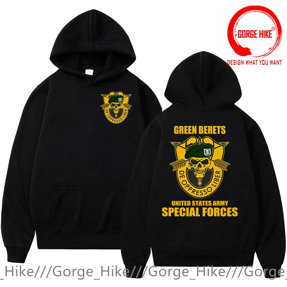 

US Army Green Beret Special Forces Military Gift Hoodies Sweatshirts Men Fashion Clothes Hoody Casual Hoodie Sweatshirt Hooded