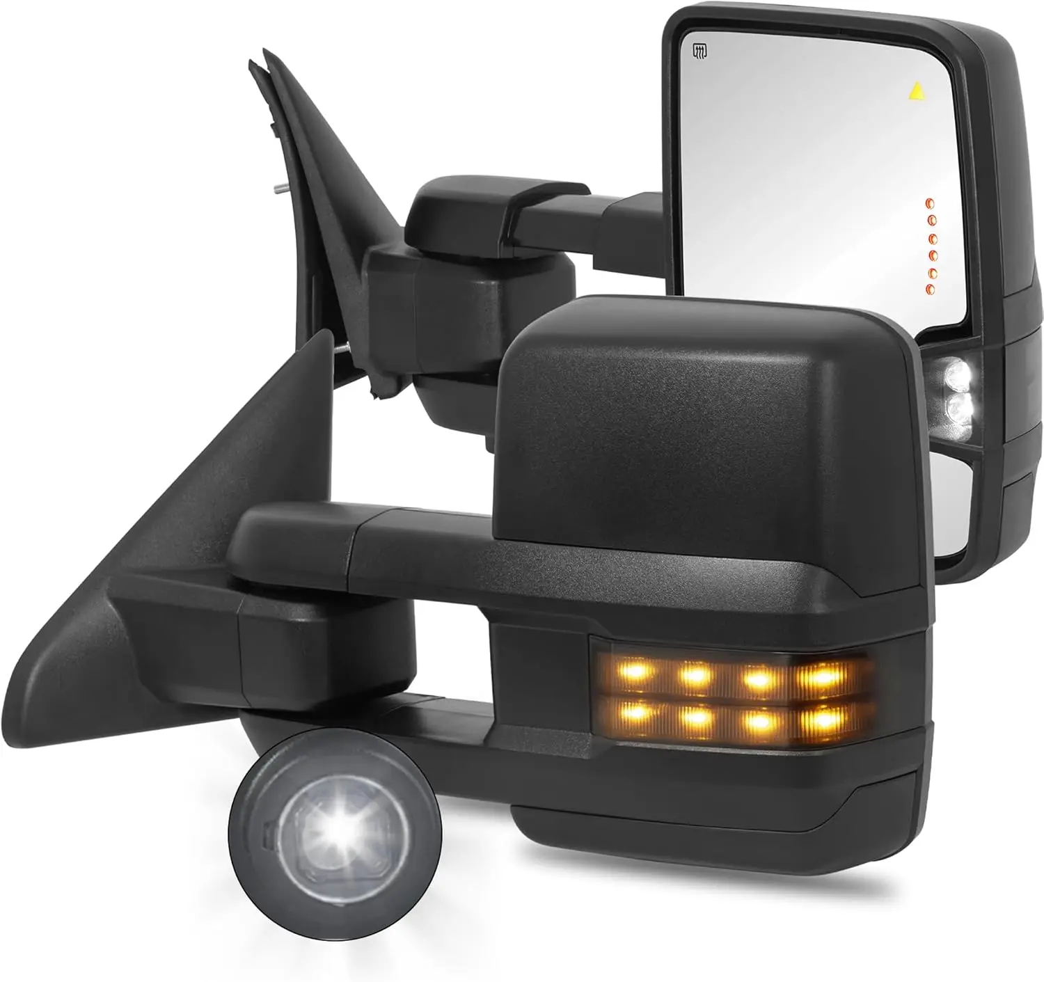 Towing for 2019-2022 Ram 2500/3500, Black, Power Heated, Turn light, Puddle light, BSM