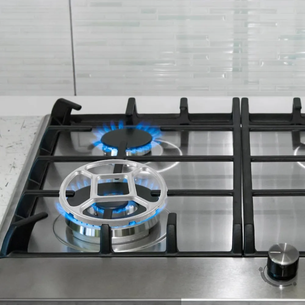 Auxiliary Support Small Pot Wok Steamer Rack Stand Gas Burner Utensils Stovetop Grill Ring Electric Alloy Stoves for kitchens