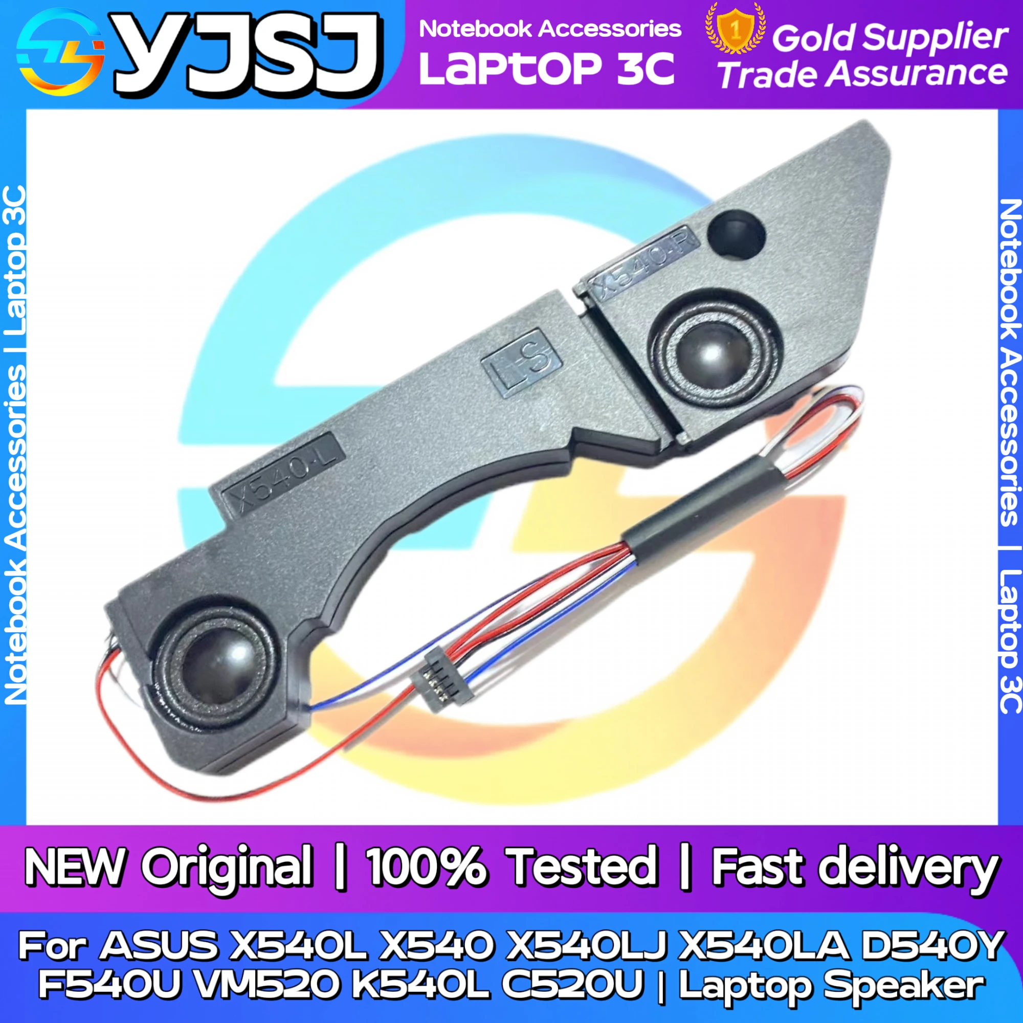 New Original Laptop Notebook Speaker For ASUS X540L X540 X540LJ X540LA D540Y F540U VM520 K540L C520U Built-in speaker horn audio
