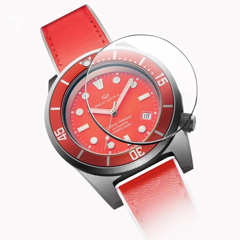 Seagull Ocean Series Watch 42mm Automatic Watch 20 Bar Waterproof Mechanical Watches ST2130 Calendar Luminous Clock 1301 reloj