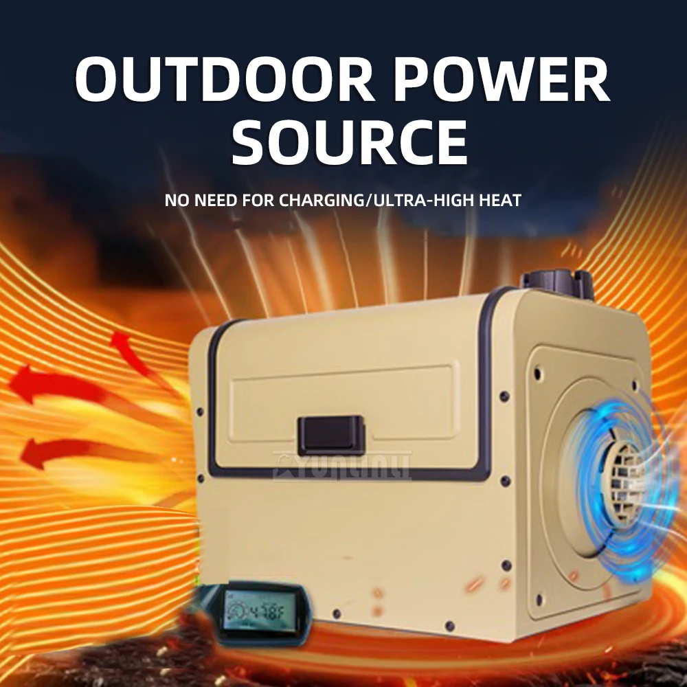 

Портативная походная печь с функцией автономного энергоснабжения, обогреватель для улицы