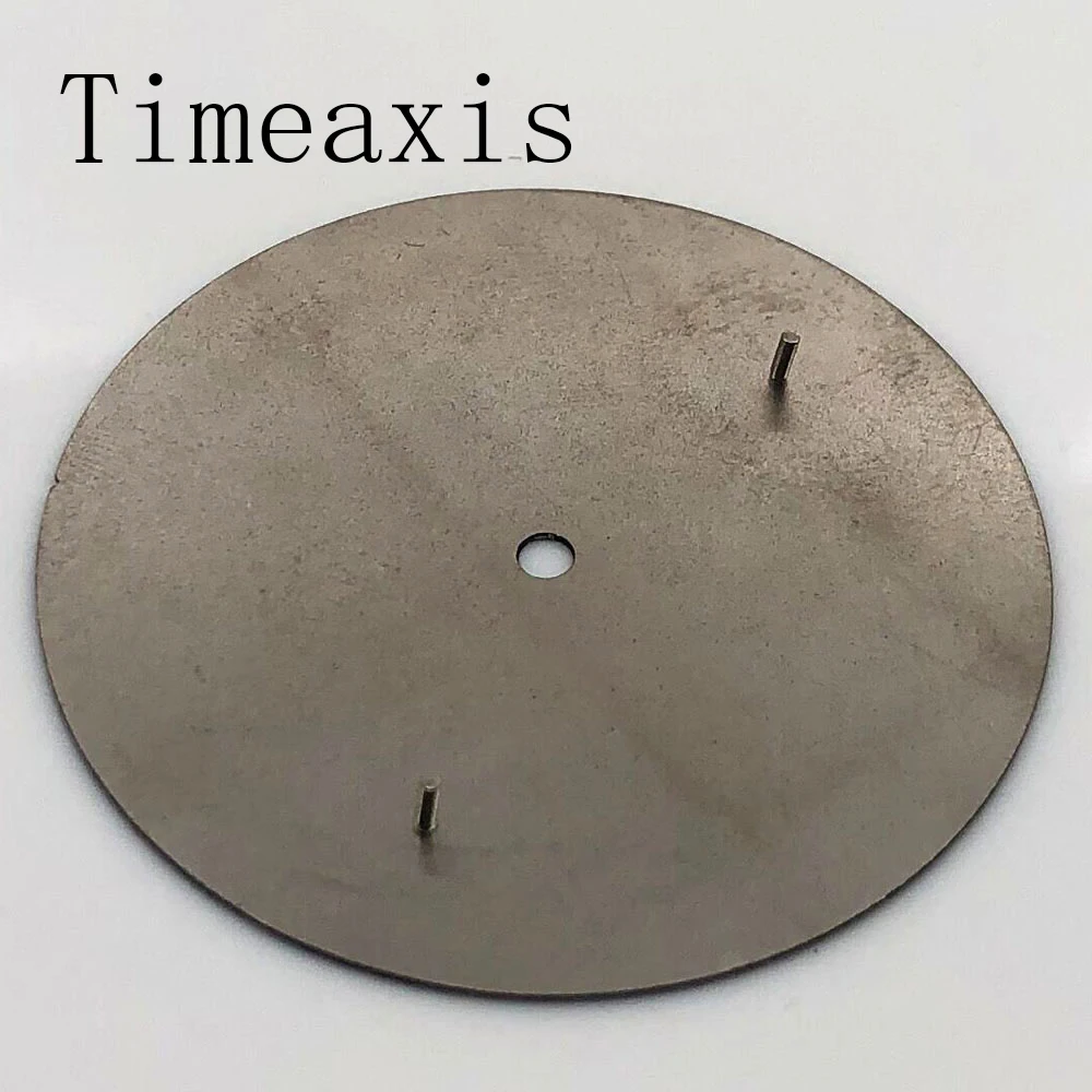 محور الوقت 35.5 ملم قرص معقم مضيء مناسب NH35 Miyota8205/8215/821A Mingzhu2813/3804 أجزاء ساعة يد تعمل بالحركة أسود #4