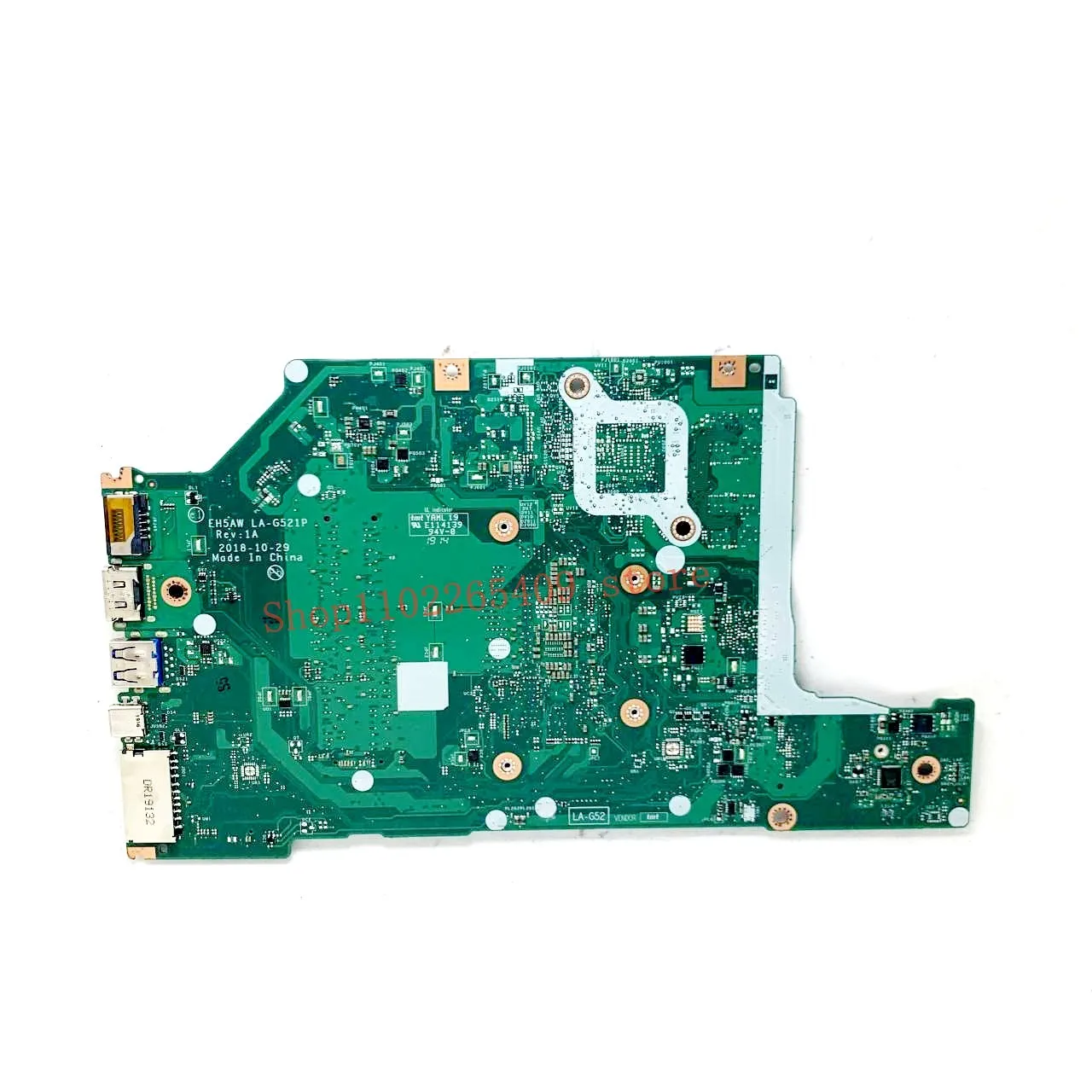 EH5AW LA-G521P Mainboard NBH1611001 For ACER ASPIRE A515-52 A515-52G Laptop Motherboard With SRD1V I3-8145U CPU 100% Full Tested