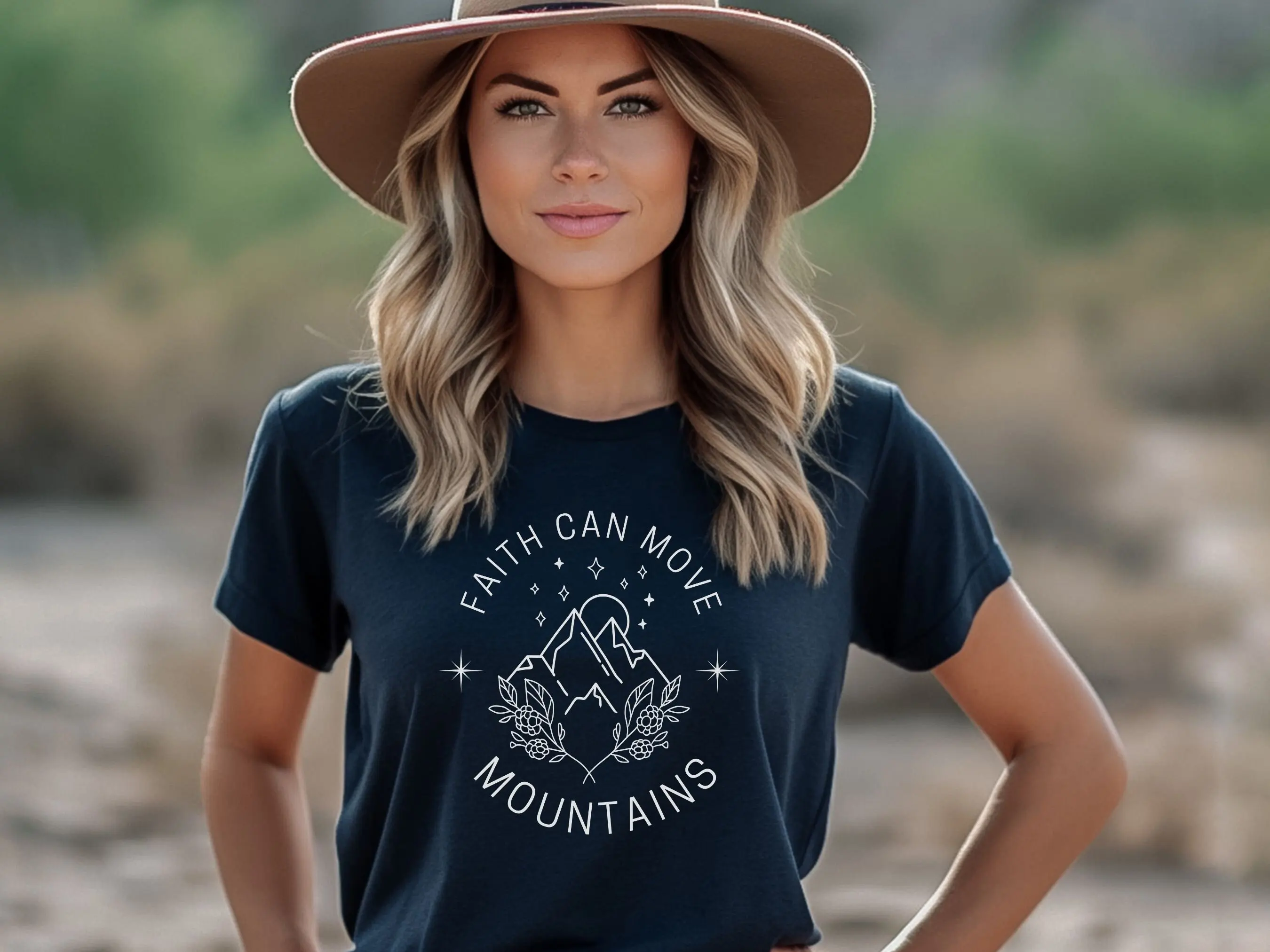 Faith Can Move Mountains T Shirt Like A Mustard Seed