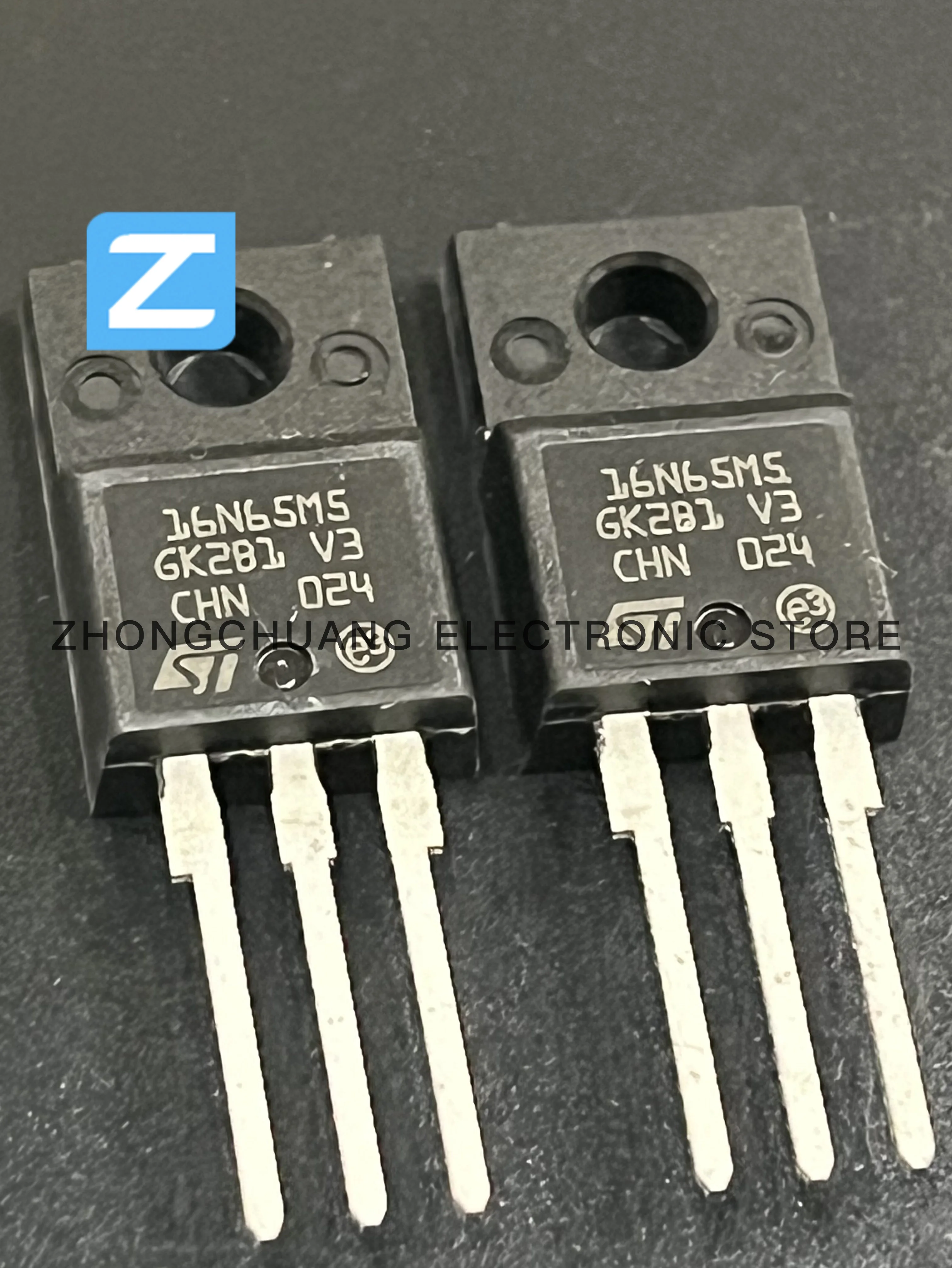 

1-10 шт. STF16N65M5 16N65M5 TO-220F 650 В 12 А N-канальный MOSFET новый оригинальный