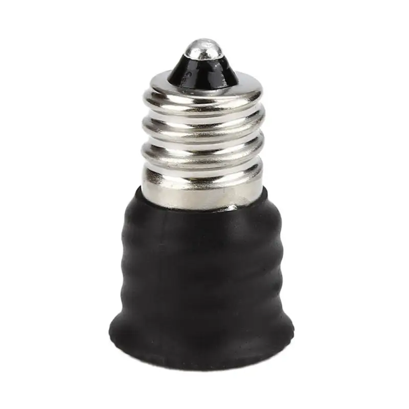 Portátil resistente ao calor Soquete Changer, Parafuso Bases Bulb, Luz LED, Lâmpada Adaptador, Suporte Bulb, Conversor, E12 a E14