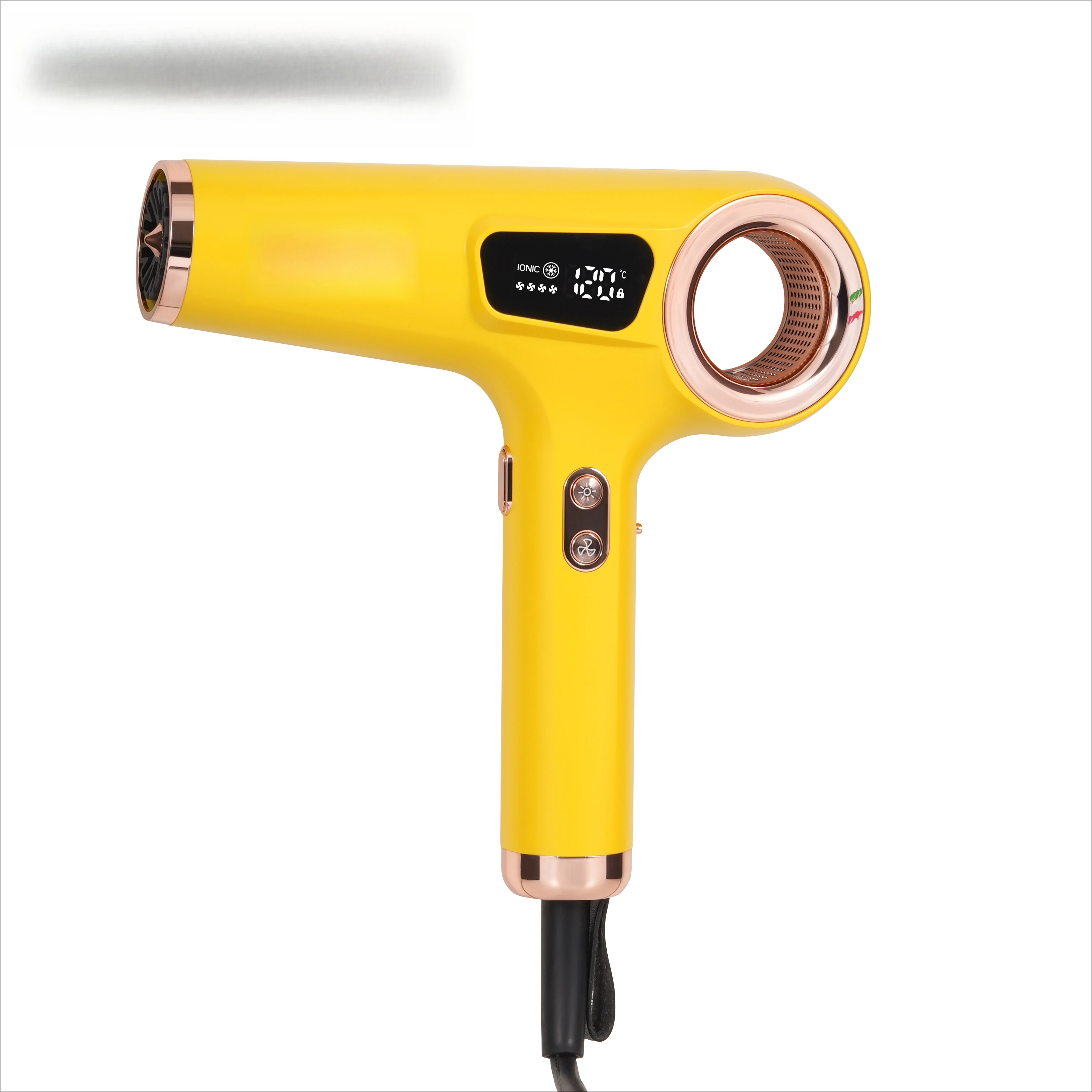 Advanced 2400W Hair Dryer, 110000 RPM BLDC Motor, Ionic Technology, LED Display, 4 Speed Settings, Hotel and Outdoor Use