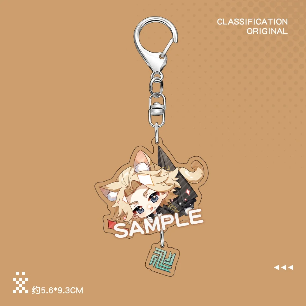 New Tokyo Revengers Keychain Manjiro Sano Series Set Cute Anime Acrylic Pendant Keyring Bag Charm Gift Desk Decor Collectible