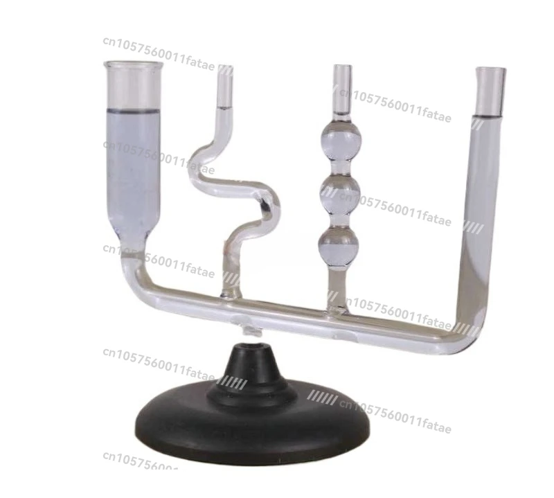 Glass Connector with Base，Junior High School Physical Mechanics Liquid Pressure Experimental Equipment