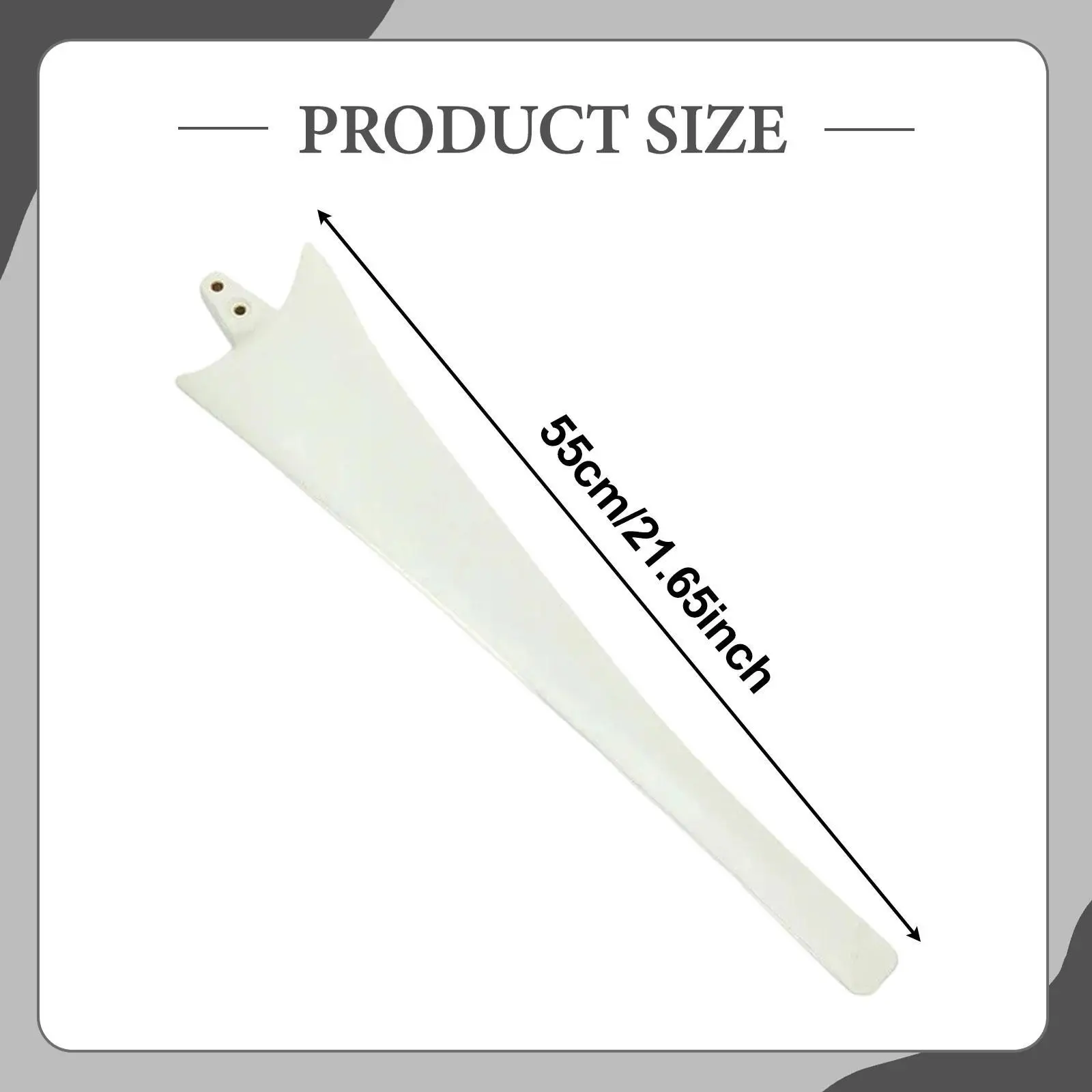 توربينات الرياح قوية 550 مللي متر طاحونة استبدال جزء ملحقات طاحونة الهواء موثوقة وخفيفة الوزن لإصلاح الترقيات #6