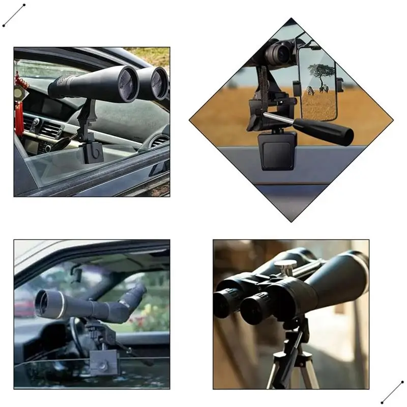 Spotting Mirror Window Mount Adapter Adjustable Window Mount Clip For Camera Telescope Mount