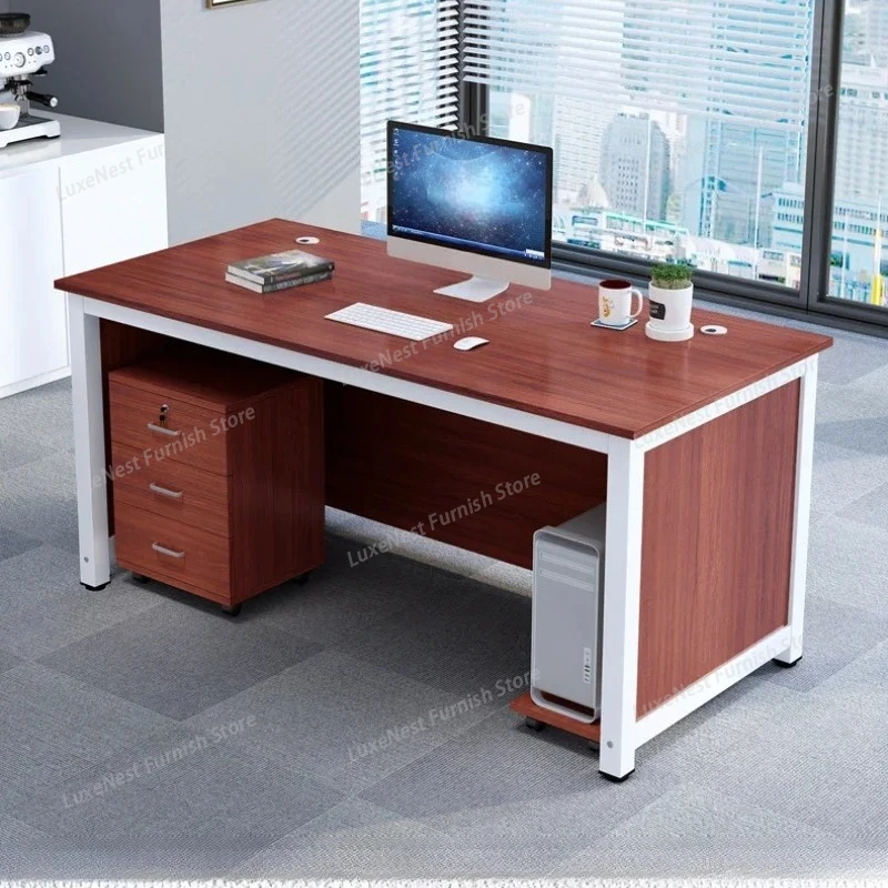 

Student Study Computer Table Office Cabinet Bedroom Executive Wooden Computer Desks Office Relaxing Gamingtisch Hotel Furniture