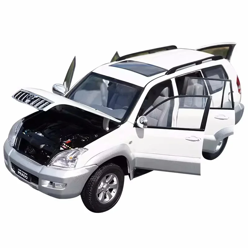 PRADO GX 2008 Diecast Schaal 1:18 Off-road Legering Model Auto Collectie Souvenir Display Ornamenten Voertuig Speelgoed