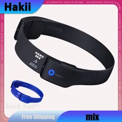 Hakii-Bluetoothワイヤレスヘッドセット,ノイズリダクション,カスタム防水ipx5,軽量スマートスポーツヘッドセット,ギフト