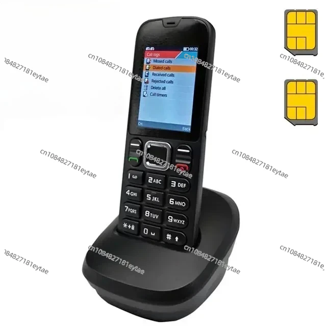 Cordless Phone Card Fixed mobile for old people home cell phone aged student Wireless landline Telephone office 2g 3g 4g