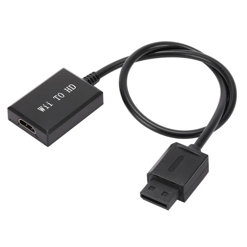 

Новый! Для ПК HDTV монитор дисплей Wii в HDMI-совместимый преобразователь кабель HD1080P Wii-HDMI-совместимый адаптер-конвертер