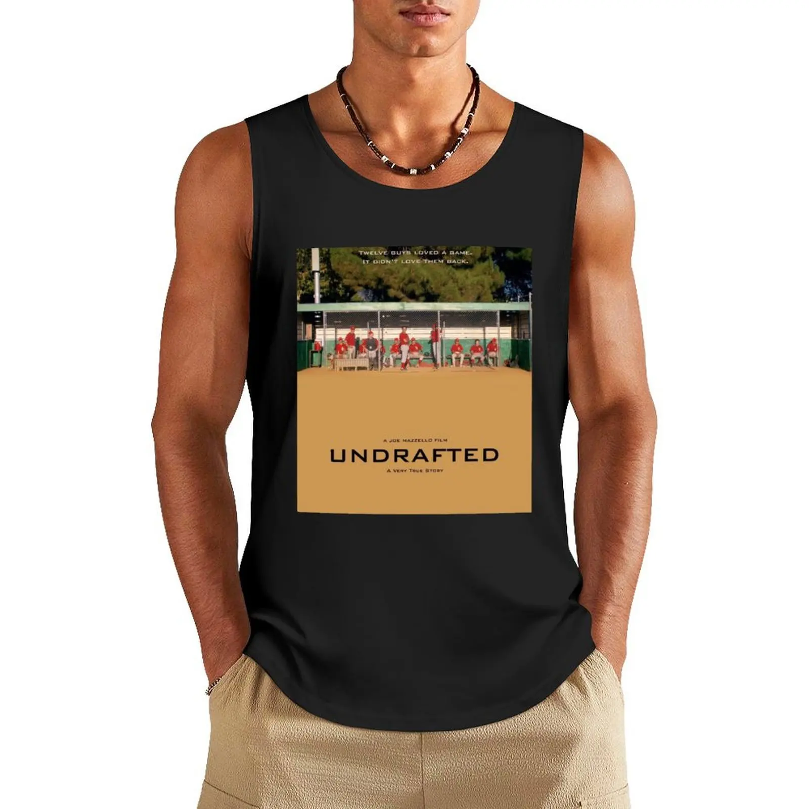 

Undrafted Tank Top fashion 2025 man anime clothes