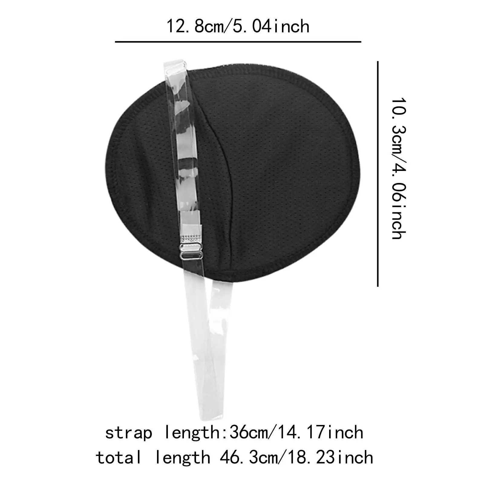 2x وسادة عرق تحت الإبط مع حزام كتف غير مرئي وقابل لإعادة الاستخدام وقابل للتنفس وهدايا مريحة وسادة عرق الإبط ممتصة للعرق