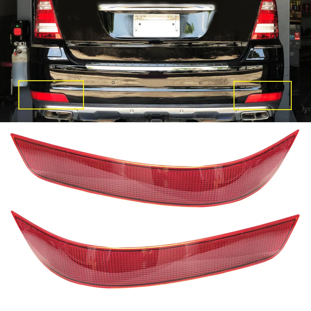 

1648200974 For Mercedes-Benz GL-class X164 FACELIFT Car Rear Bumper Reflector A1648200974 A1648201074
