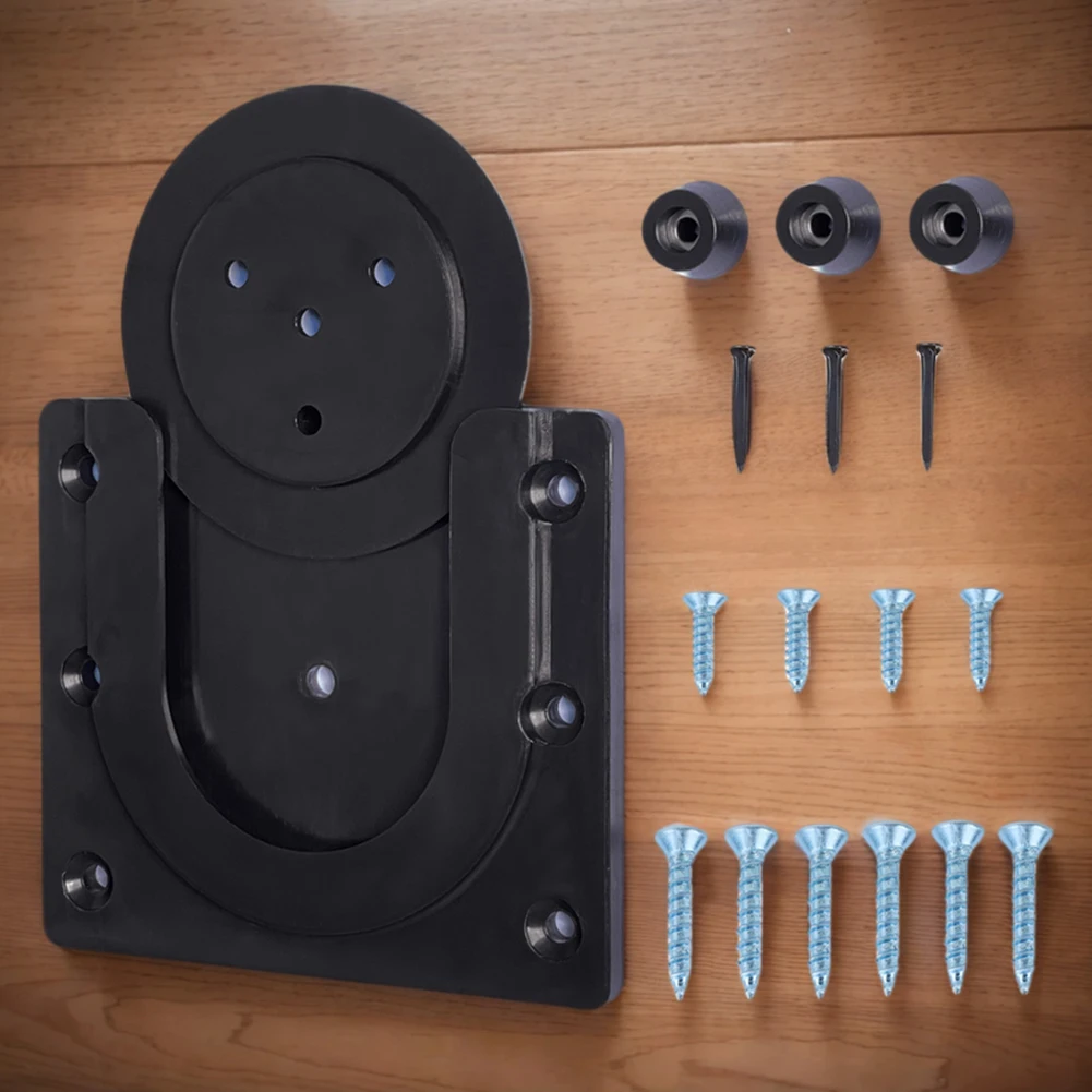 Dartboard Bracket with Pads and Screws Dart Board Bracket Kit Wall Hanging Dartboard Mounting Bracket Set for Dart Games