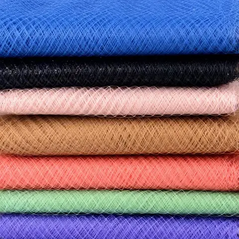 25CM Width Russian Veiling Hat Birdcage Veils Netting Mesh Fabric For Wedding Millinery Trim Netting DIY Hair Accessories 1meter
