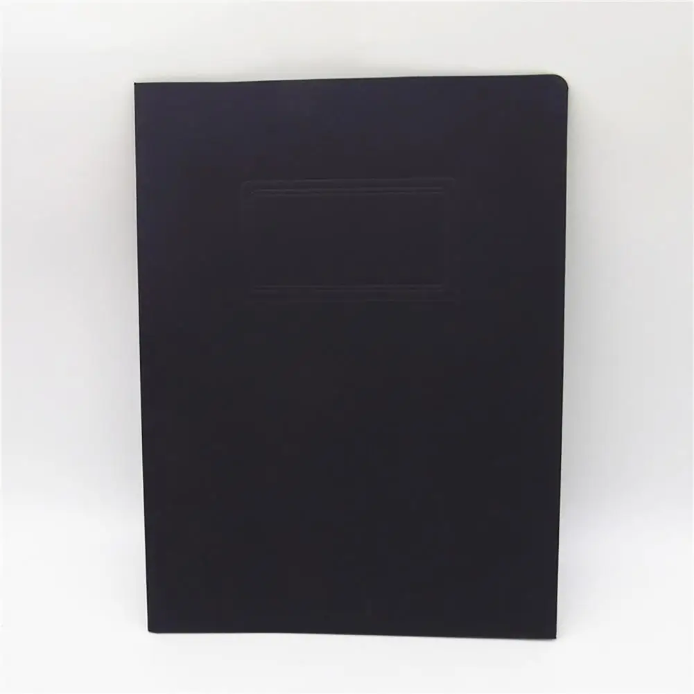 High-quality Paper File Folder Color-coded A4 Double File Folder with Business Card Slot for Paperwork Organization Visual