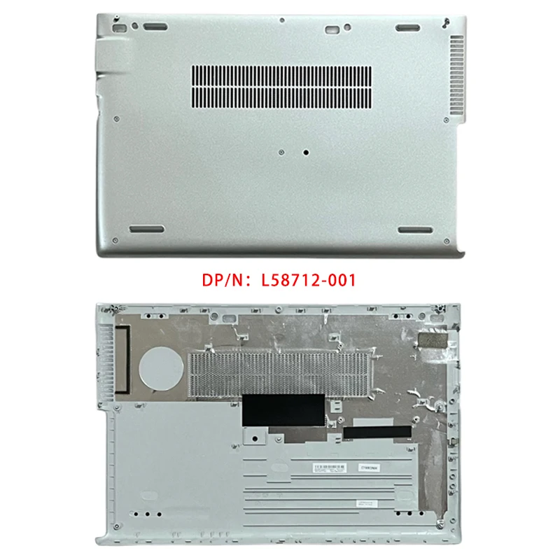 Novo para HP ProBook 650 655 G4 G5; Acessórios para laptop substitutos capa traseira lcd/moldura frontal/apoio para as mãos/inferior com logotipo L58711-001