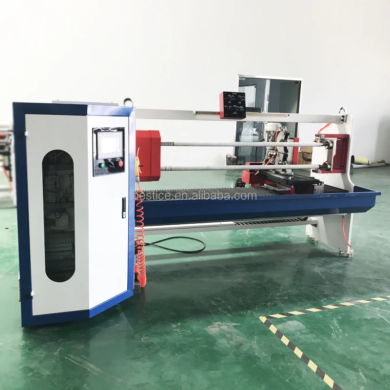 Automatic Two Shafts Adhesive Medical Tape Adhesive Tape Cutting Slitting Machine