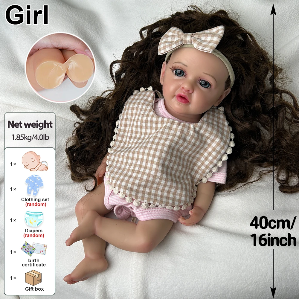 دليل سيليكون مجدد فتاة واقعية 3D الجلد ، مع جذور الشعر للماء دمية ، لعبة للأطفال لأغراض تعليمية