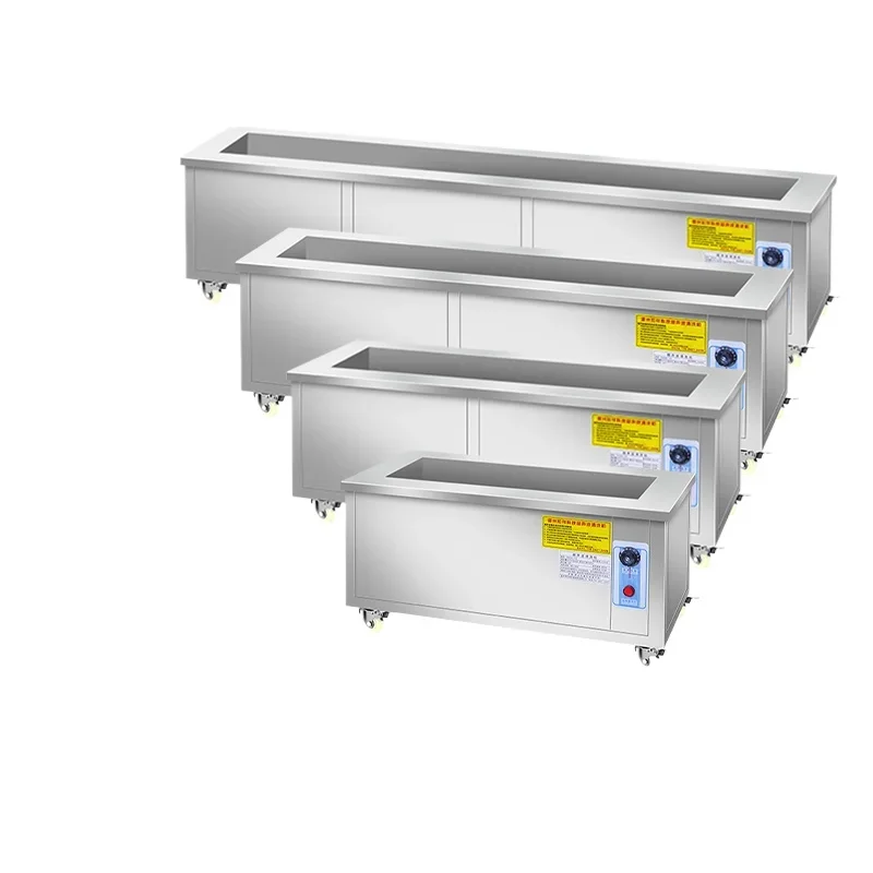 

Long slot ultrasonic cleaning machine, industrial-grade high-power and large-capacity