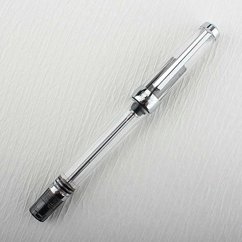 Luxus qualität Yong Sheng Füll federhalter Vakuum füllung Spin transparent ef/f Feder Unterdruck Tinte Farb stift – Detail 7