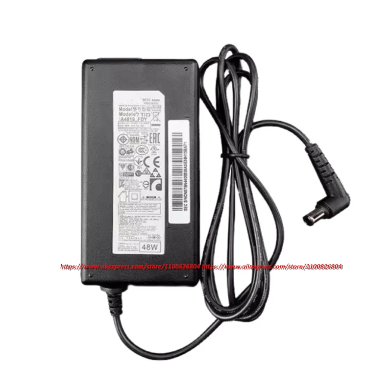 19 فولت 2.53A 48 واط A4819_FDY A4819-KSML AC محول شاحن الطاقة لسامسونج LCD LED شاشة التلفاز UA32J4005AK UA32J4003AK UA32N4000AK